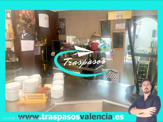 BAR CAFETERÍA EN TRASPASO EN ALDAYA, VALENCIA - VALENCIA