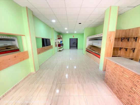  LOCAL COMERCIAL DISPONIBLE EN RAFELBUÑOL - JUNTO ESTACIÓN METRO - VALENCIA 