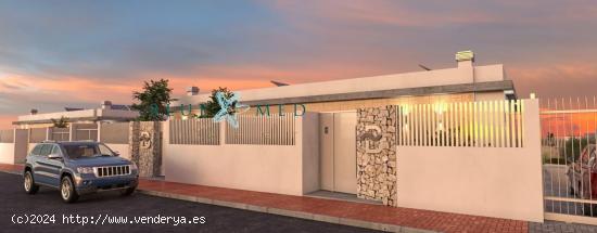 Villas modernas con 3 dormitorios y 2 baños en una sola planta. - MURCIA