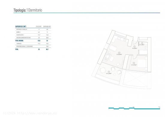 Apartamento en venta a estrenar en Benidorm (Alicante)