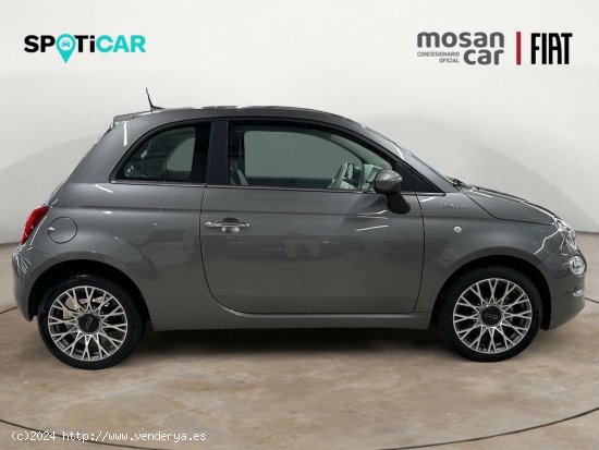 Fiat 500 1.0 MHEV 70 DOLCEVITA TECHO MIRROR LL16 CLIMA VOLANTE NEGRO - Rivas