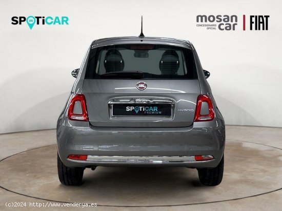 Fiat 500 1.0 MHEV 70 DOLCEVITA TECHO MIRROR LL16 CLIMA VOLANTE NEGRO - Rivas