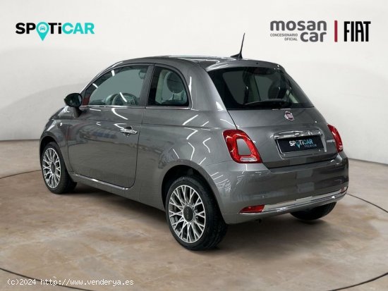 Fiat 500 1.0 MHEV 70 DOLCEVITA TECHO MIRROR LL16 CLIMA VOLANTE NEGRO - Rivas