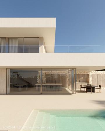 VILLA DE OBRA NUEVA EN MORAIRA - ALICANTE