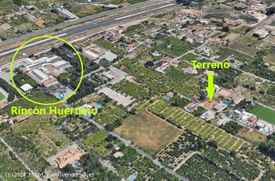 SE VENDE TERRENO JUNTO AL RINCON HUERTANO - MURCIA