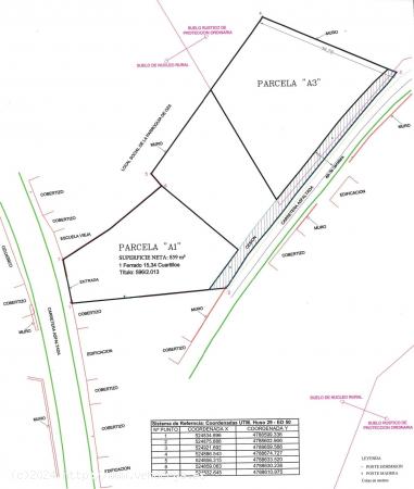  Solar en Venta en OZA a tan sólo 5,4 KM de la PLAYA DE RAZO - A CORUÑA 