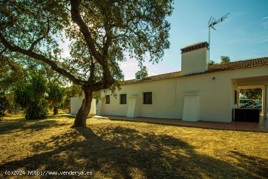 PRECIOSA PARCELA CON CHALET Y PISCINA EN UN PARAGE MUY TRANQUILO - BADAJOZ