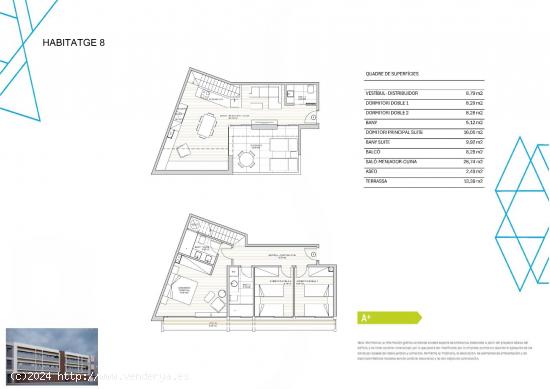 ÁTICO DÚPLEX INVERTIDO OBRA NUEVA CON DOBLE ACCESO - BARCELONA