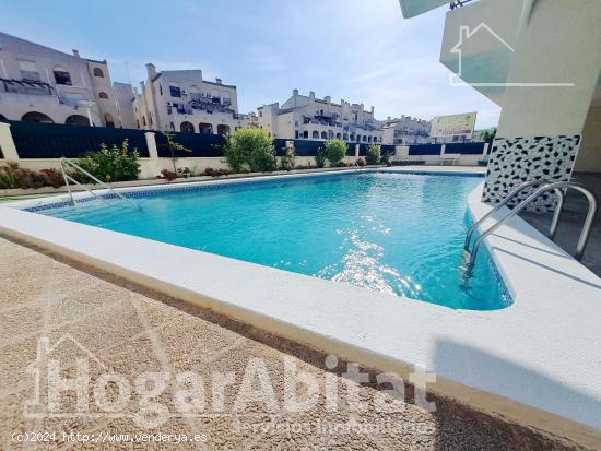 ¡PRIMERA LÍNEA DE PLAYA! EXTERIOR EN RESIDENCIAL CON PISCINA, ASCENSOR Y TERRAZA - CASTELLON