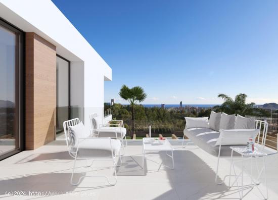 SE VENDEN VILLAS DE OBRA NUEVA EN FINESTRAT. SEVENDGROUP.COM - ALICANTE