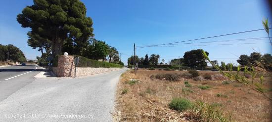  OCASIÓN TERRENO A 2 ESQUINAS - ALICANTE 