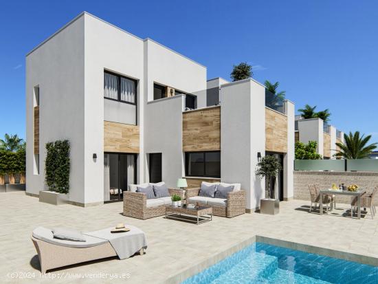 Villas modernas de nueva construcción en Benijófar con piscina privada - ALICANTE