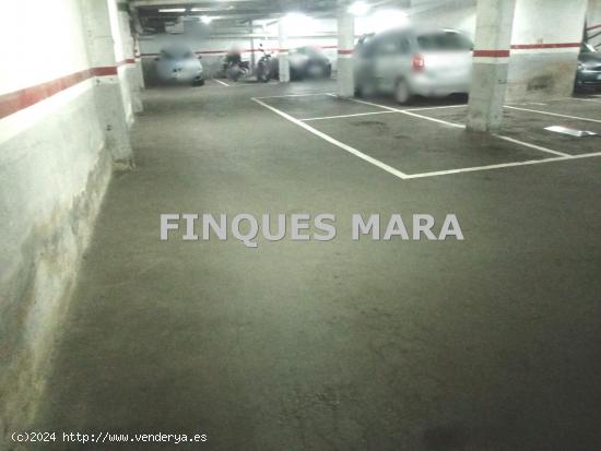 PLAZA DE PARKING EN ZONA MARIANAO - BARCELONA