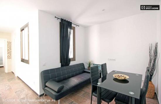  Contemporánea apartamento de 1 dormitorio en alquiler en Poble Sec - BARCELONA 