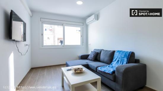 Elegante apartamento de 1 dormitorio en alquiler en Sants - BARCELONA