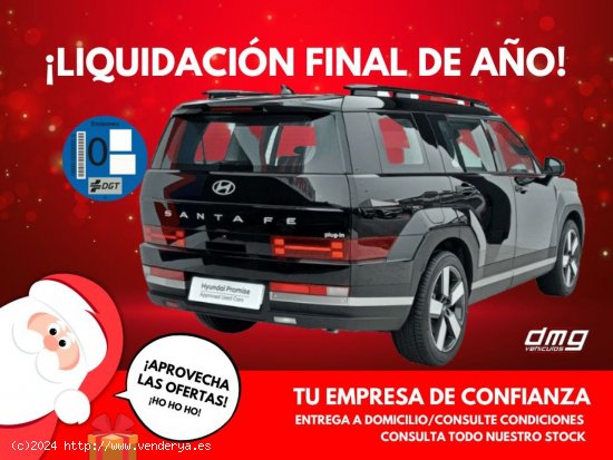 Hyundai Santa Fe 1.6 TGDi PHEV Style Auto 4x4 265Cv 7 plazas - Rubí