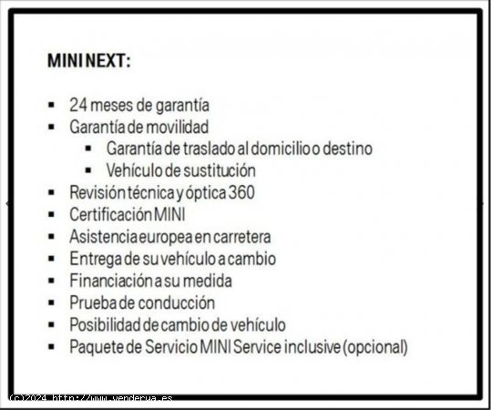 MINI 5 Puertas Cooper 100 kW (136 CV) - Taco - La Laguna