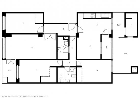 SE VENDE ESTUPENDO PISO EN PRIMERA PLANTA - MURCIA