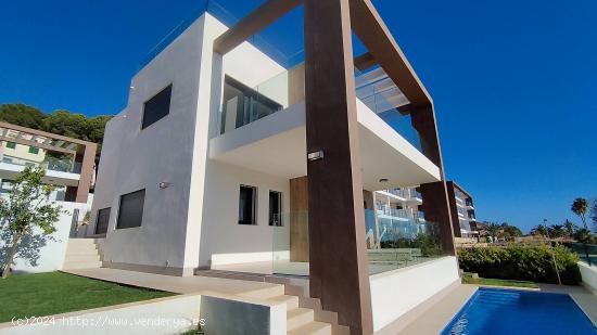 Mallorca, Font de Sa Cala, villa amueblada nueva 3 dormitorios con piscina en venta - BALEARES