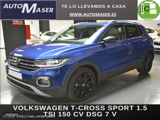  Volkswagen T-Cross Sport 1.5 TSI 110 kW (150 CV) DSG de 2023 con 5.700 Km por 27.600 EUR. en Madrid 