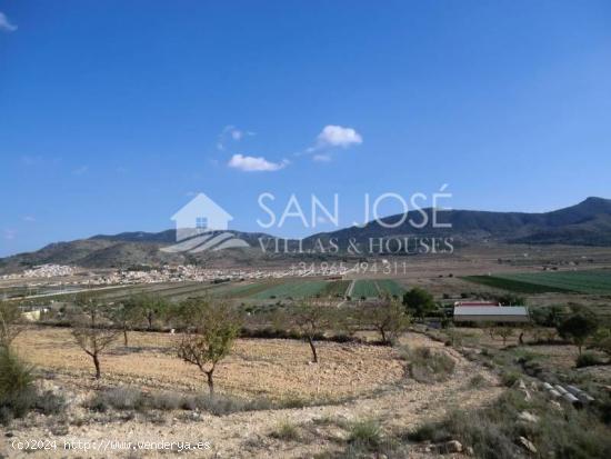 VENTA DE PARCELA EN HONDON DE LAS NIEVES - ALICANTE