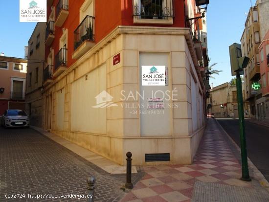 VENTA DE LOCAL COMERCIAL EN ASPE EN ZONA CENTRO - ALICANTE