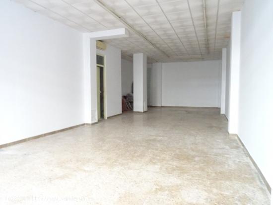 SE VENDE O ALQUILA LOCAL COMERCIAL EN LA AVENIDA DE MADRID EN EL BARRIO DE LA COCA-ASPE - ALICANTE