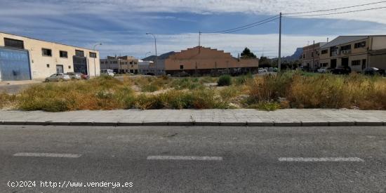 TERRENO URBANO EN ELDA CERCA DE SAN CRISPIN Y HOSPITAL - ALICANTE