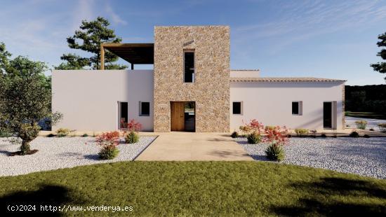 ▷Finca Rustica Proyecto Construcción Benissa Alicante Costa Blanca - ALICANTE