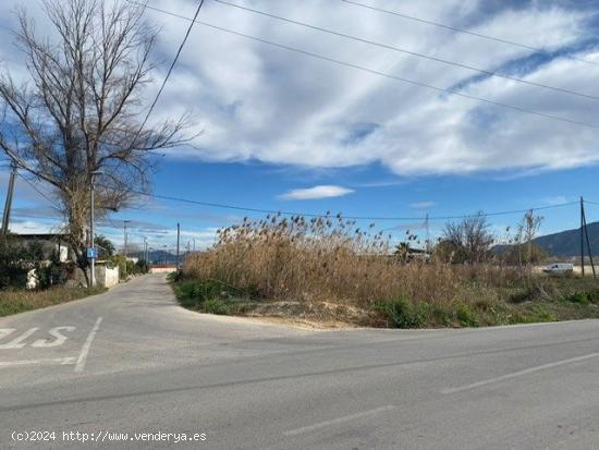 VENTA DE PARCELA EN LA SENDA DE LOS GARRES, JUNTO AL CLUB CORDILLERA - MURCIA