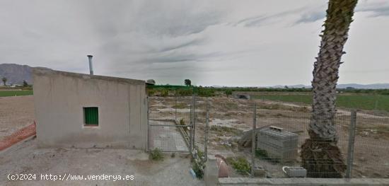 PARCELA RÚSTICA EN VENTA SANTOMERA - MURCIA