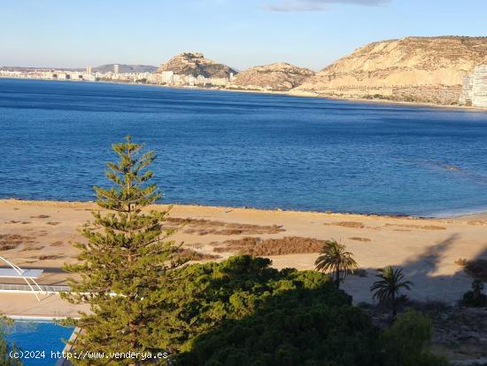 Amplio piso en primera linea con excelentes vistas al mar en Cabo de las huertas - ALICANTE