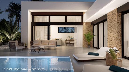 Modernas villas independientes en una planta con piscina privada - MURCIA