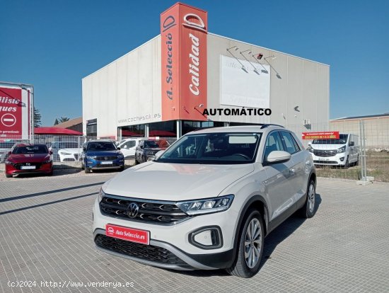  Volkswagen T-Roc Life 1.5 TSI 110kW (150CV) DSG crema automático 2023 - Carcaixent 