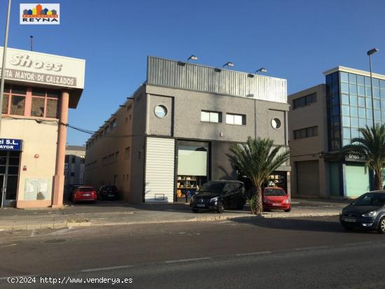 SE VENDE, ALQUILA O ALQUILA EN OPCIÓN COMPRA NAVE INDUSTRIAL EN ZONA POLÍGONO DE CARRÚS - ALICANT