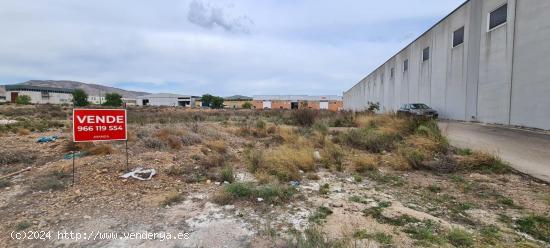  Parcela de suelo industrial (Posibilidad de segregación) - ALICANTE 