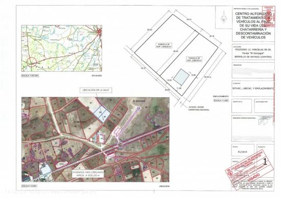 PARCELAS EN POLIGONO INDUSTRIAL, CON PROYECTO PARA DESGUACE - ZAMORA