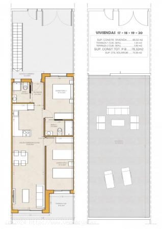 ADOSADOS DE NUEVA CONSTRUCCIÓN EN PILAR DE LA HORADADA - ALICANTE