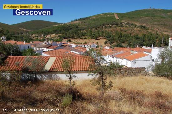 TERRENO EDIFICABLE CON EXCEPCIONALES VISTAS JUNTO A PORTUGAL - CACERES