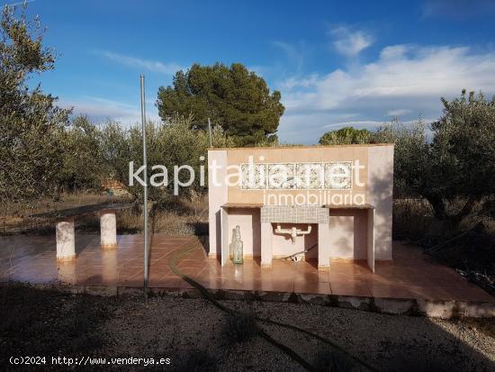 Terreno rustico con refugio agrícola a la  venta en Ontinyent. - VALENCIA