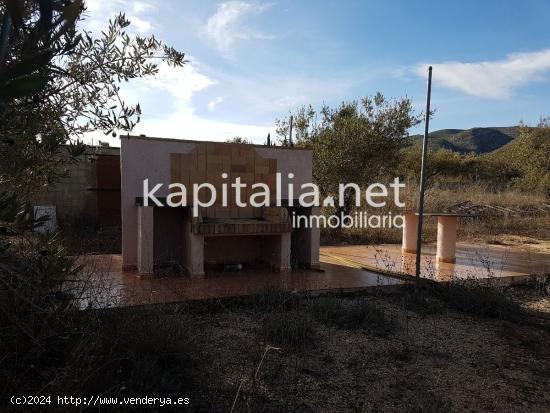 Terreno rustico con refugio agrícola a la  venta en Ontinyent. - VALENCIA