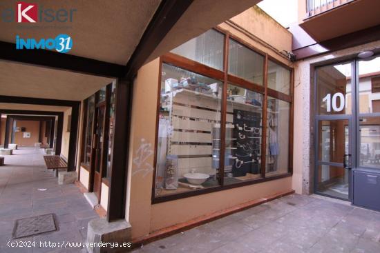  EKISER VENDE ESTE LOCAL COMERCIAL EN LA CALLE MÁS COMERCIAL DE VILLAVA. - NAVARRA 