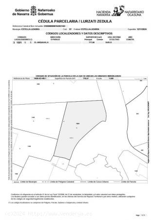 Terreno urbanizable en Estella - NAVARRA