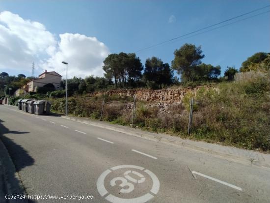 PARCELA DE 855M2 EN CALAFELL URBANIZACIÓN  MAS ROMEU -TARRAGONA. - TARRAGONA