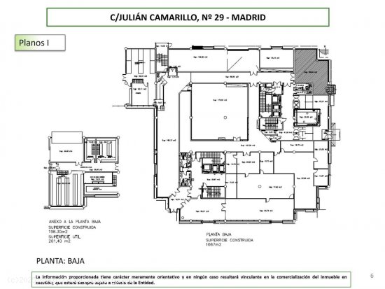 (Ref.514154) Edificio de oficinas locales y garajes. - Madrid