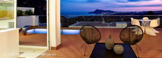 ▷Villa en Altea con Vista Panorámica al Mar, Piscina y Ascensor. Costa Blanca Alicante - ALICANTE