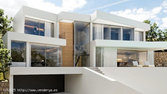 VILLA DE LUJO DE OBRA NUEVA EN ALTEA HILLS - ALICANTE