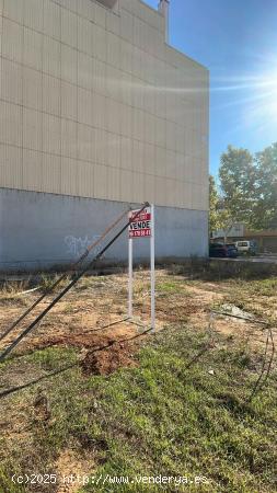 VENTA DE SOLAR EN ALMUSSAFES  (Salida a dos calles, se puede segrerar en dos parcelas). - VALENCIA