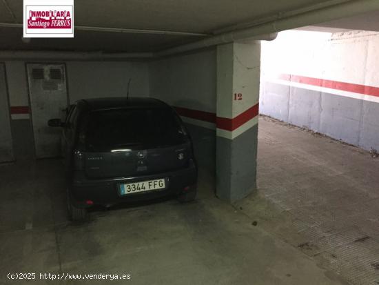 VENTA DE PLAZA DE GARAJE Y TRASTERO EN SOLLANA - VALENCIA