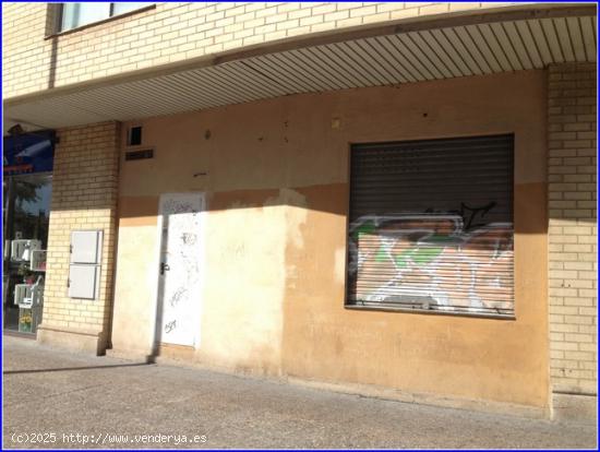 LOCAL COMERCIAL en ALQUILER - ZARAGOZA - LA BOZADA- C/ D. VILLAHERMOSA (REF: 00206) - ZARAGOZA